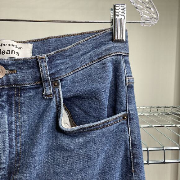 Reformation Jeans Women's High And Skinny Havana Wash Blue Jeans Size 28 Classic - Picture 10 of 13